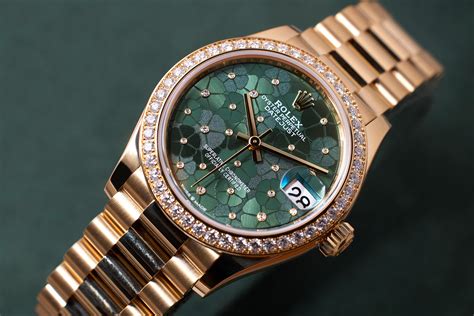 rolex flower dial 36mm|rolex datejust 31mm gold.